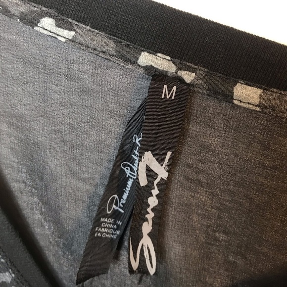 Seven7 Sheer Back Leopard Top - Picture 7 of 7